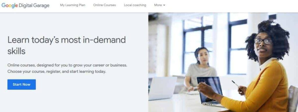 google digital garage - digital marketing course