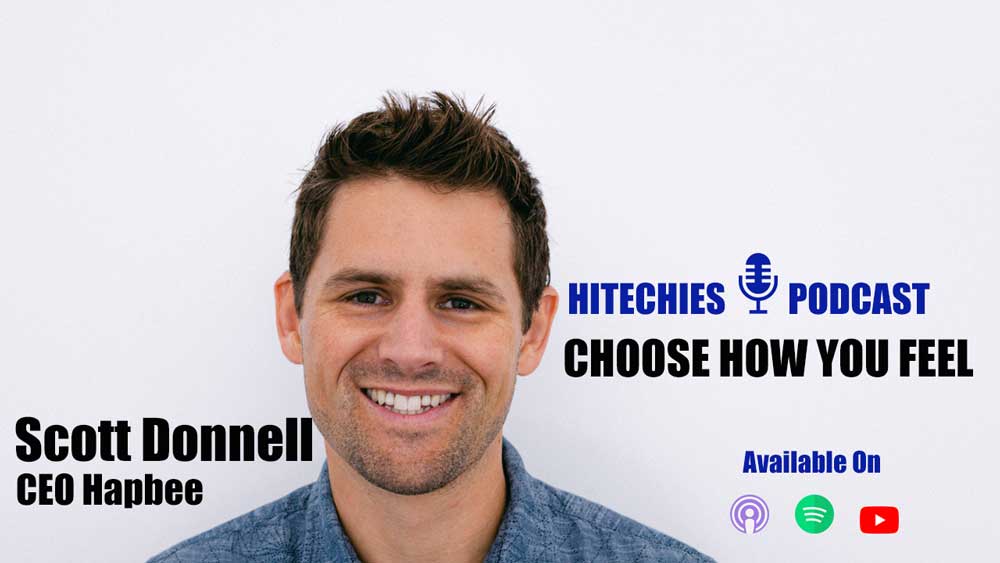How Hapbee can be helpful  to choose how you feel – Scott Donnell In Hitechies PODCAST: 2021