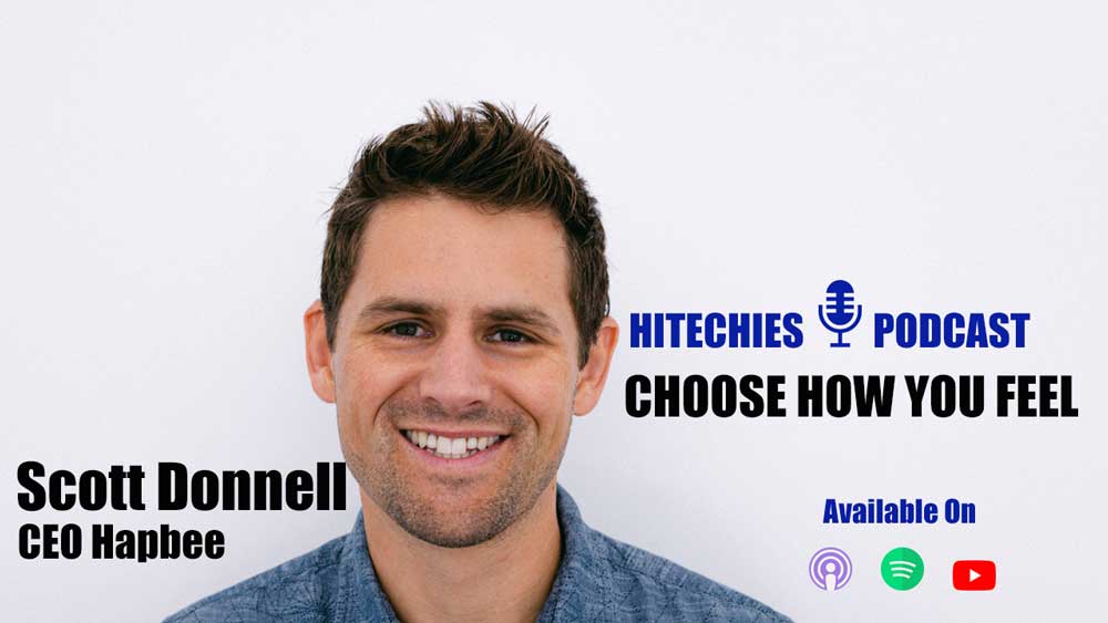 Hapbee ceo scott donnel in hitechies podcast