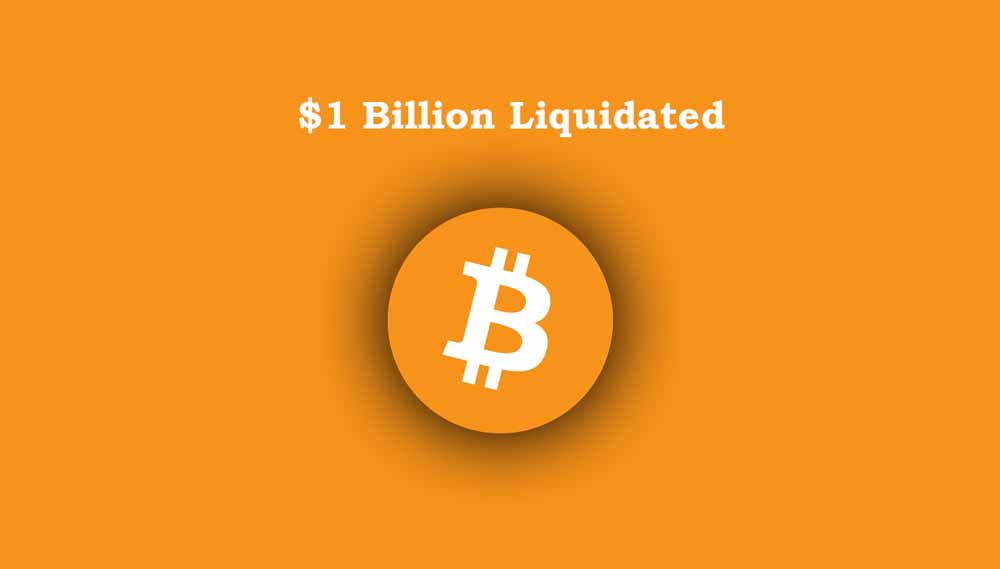 $1 Billion in Bitcoin Liquidations As BTC Crosses 6 Weeks High.