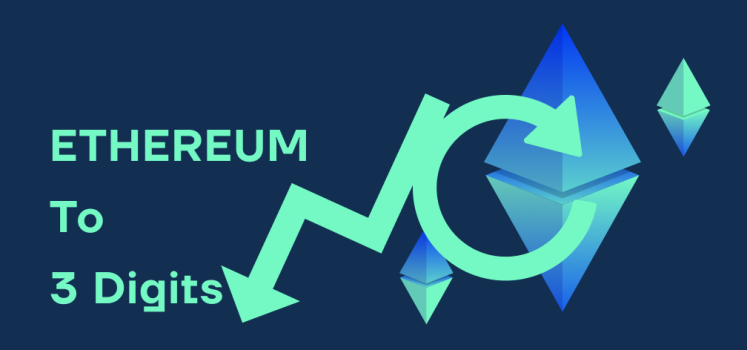 Ethereum will be 3 digits soon